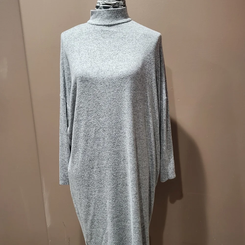 Lou & Grey mock neck cocoon sweater dress Sz S *3/$30 Sale*